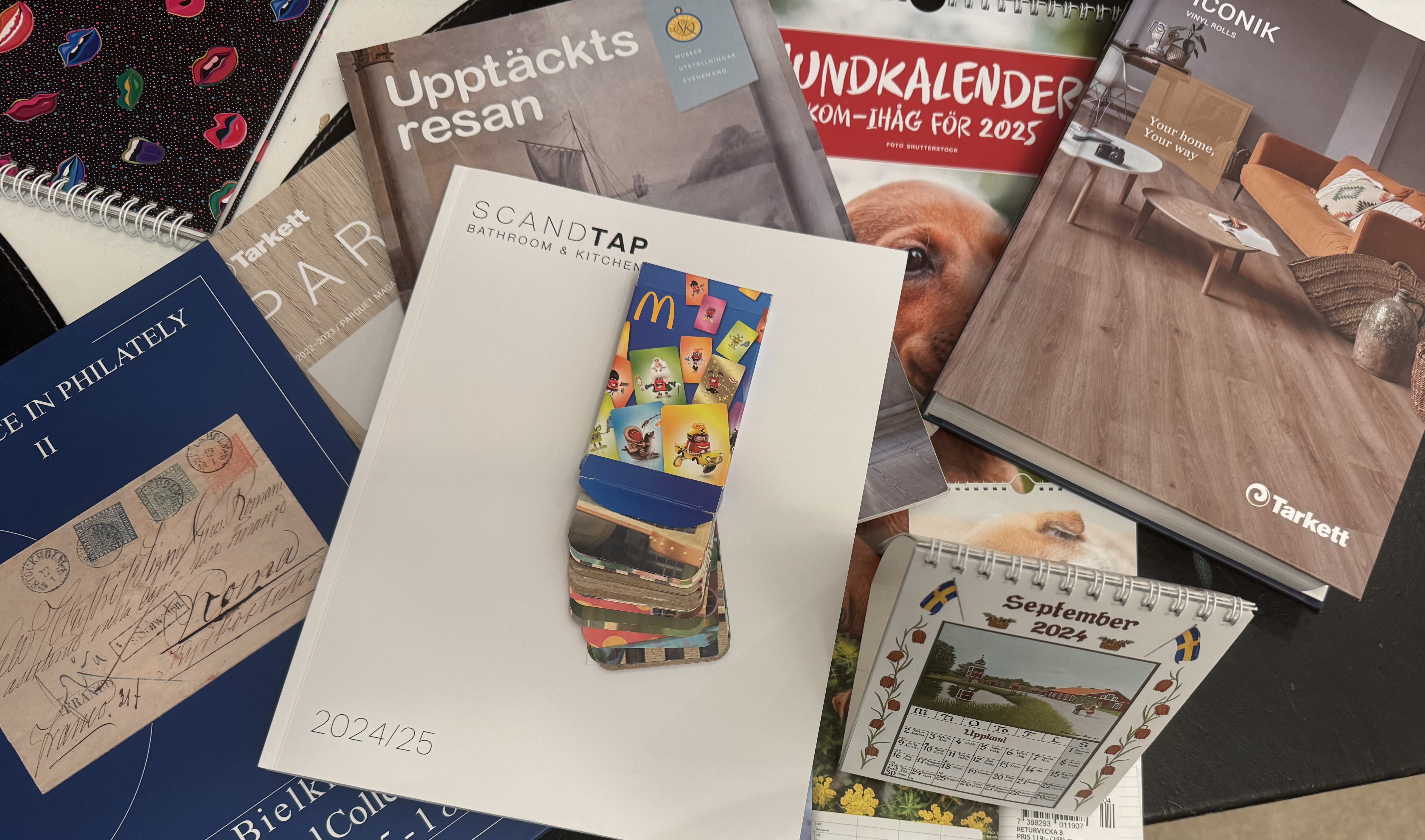 Exempel på Peprints tryckproduktion